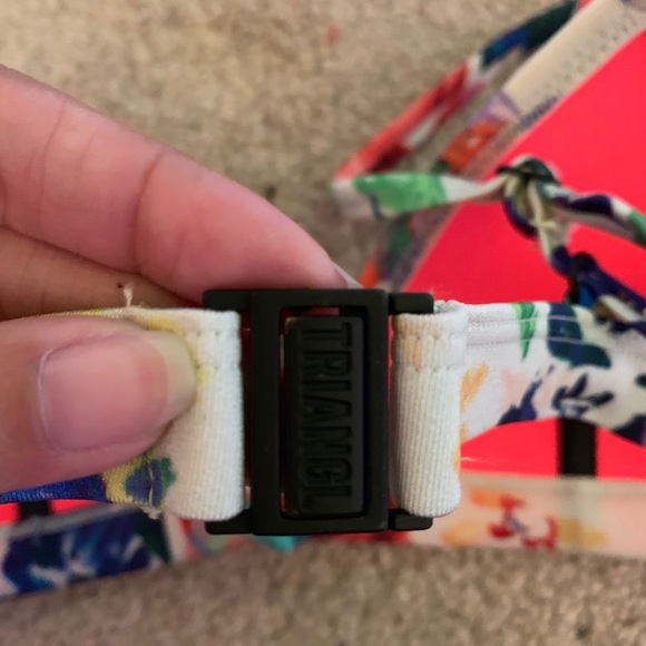 Floral Triangl Bikini Top - Picture 5 of 5